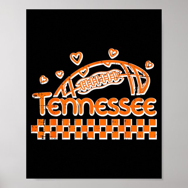 Poster Tennessee Boys Girls Teen Kids Youth Men Women  (Frente)