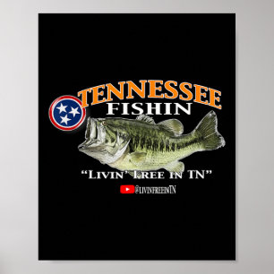 Poster Tennessee Fishin Byb Hog Slab Fisheries
