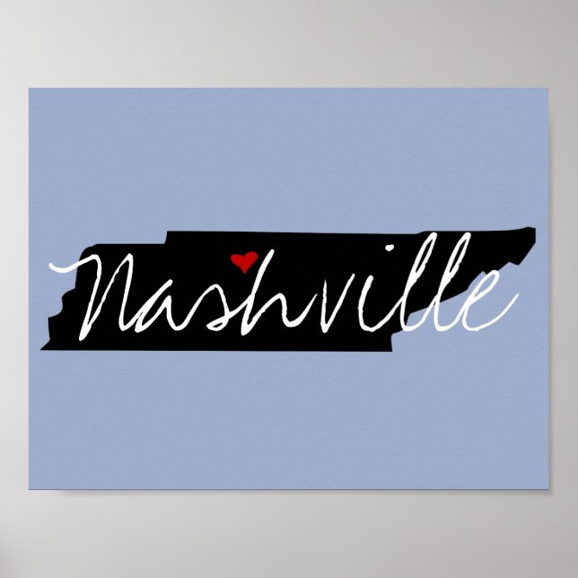 Poster Tennessee Town (Frente)