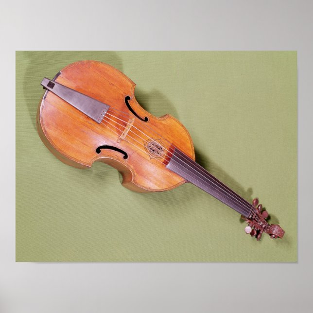 Poster Tenor viol, 1667 (Frente)