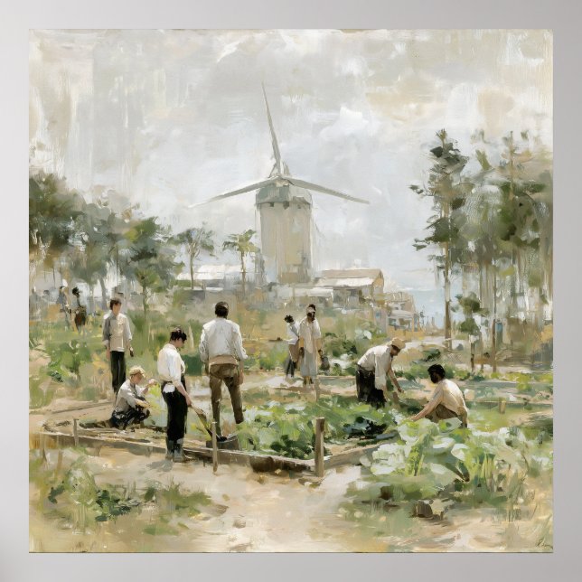 Poster Tensão Amanhã: Trabalhando Juntos (Frente)