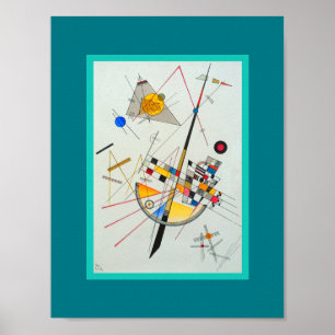 Poster Tensão delicada por Wassily Kandinsky