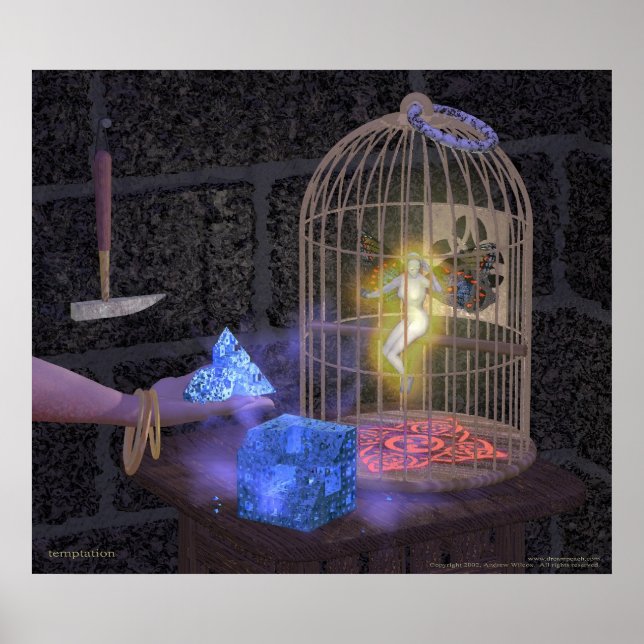 Poster tentação (mista-1) (Frente)