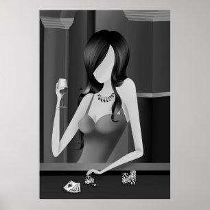 Poster "Tentação" Rainha do Jogo