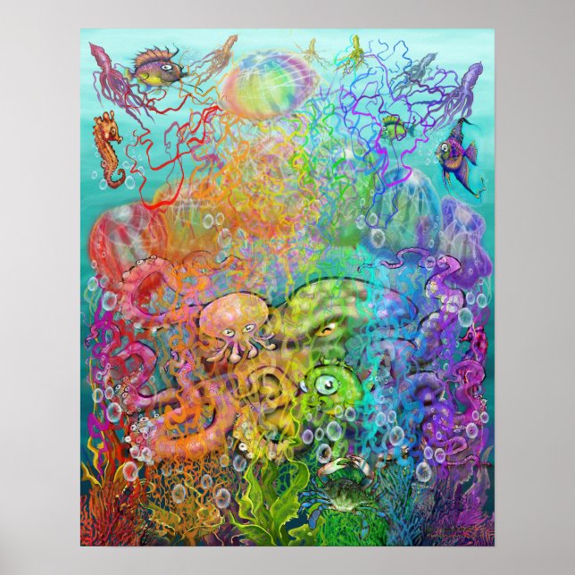 Poster Tentáculos (Frente)