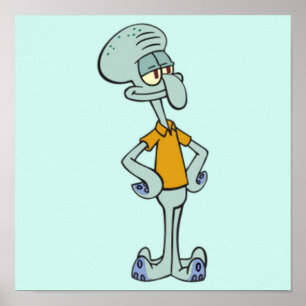 Poster Tentáculos Esquadrados