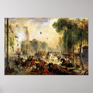 Pôster Tentativa de assassinato do Rei Louis-Philippe