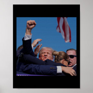 Poster Tentativa de Inação - Attem Rally Pensilvânia de T