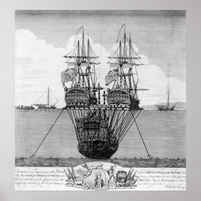 Pôster Tentativa de Salvamento do Real HMS (Frente)