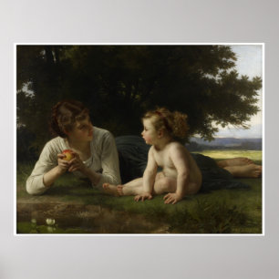 Pôster Tentativa William-Adolphe Bouguereau