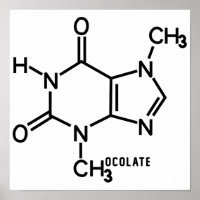 Teobromina - Teobromina - Fórmula Química Molecula
