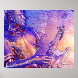 Pôster Teoria 7 da guitarra