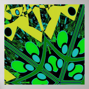 Poster Teoria do Ovo IV - Ken Gage Abstrato
