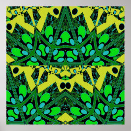 Poster Teoria dos Ovos III - Ken Gage Abstrato