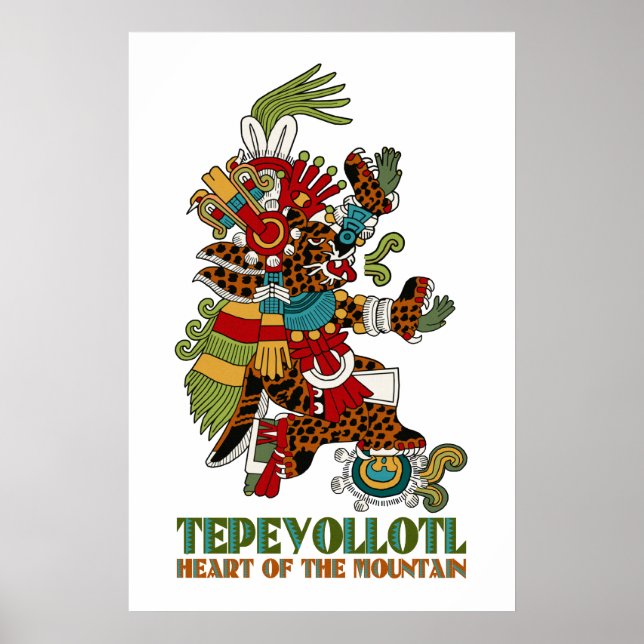Poster Tepeyollotl (Frente)