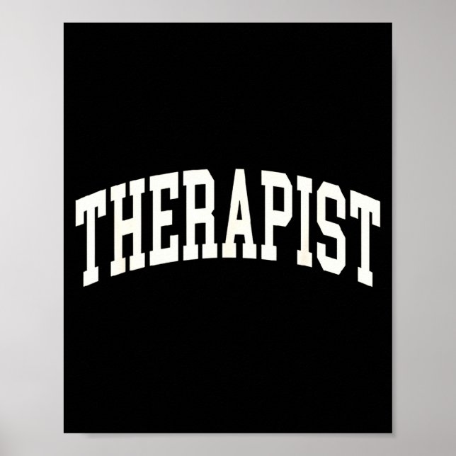 Poster Terapeuta conselheiro terapia saúde mental (Frente)