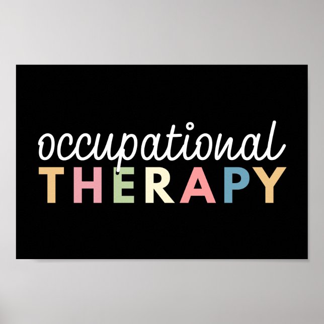 Poster Terapeuta de Terapia Ocupacional COTA (Frente)