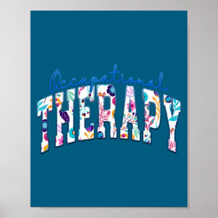 Poster Terapeuta de Terapia Ocupacional Pediátrica Ot Des