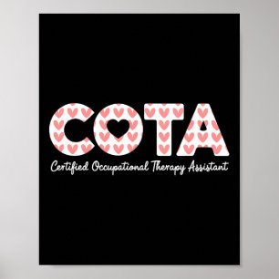 Poster Terapeuta Ocupacional Certificado Cota Istant Vale
