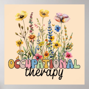 Poster Terapeuta Ocupacional COTA Fisioterapeuta
