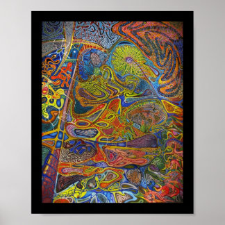 Pôster Terapêutica de 8"x10" para um cérebro danificado