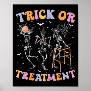 Poster Terapêutica Física Com Truques Ou Tratamento Pt
