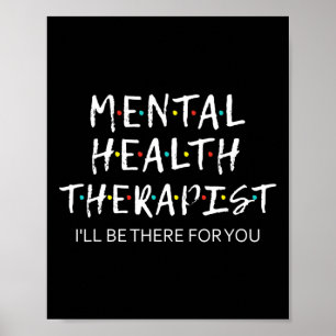 Poster Terapêutica Mental Eu estarei lá para você poder