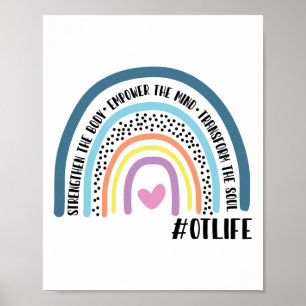 Poster Terapêutica Ocupacional Fortalece O Corpo Empodera