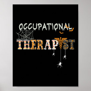 Poster Terapêutica Ocupacional Halloween Ota Sp