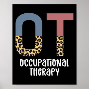 Poster Terapêutica Ocupacional Para Presentes De OT Futur