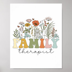 Poster Terapêutica Terapêutica Familiar Terapêutica Menta