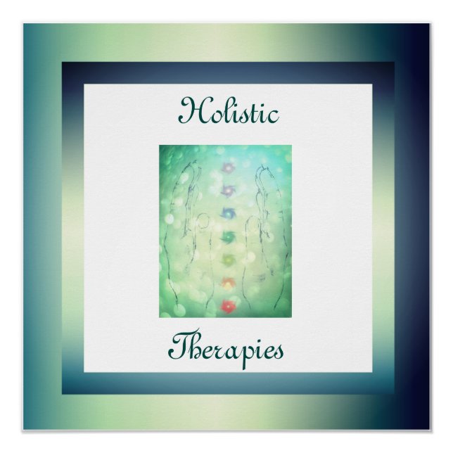 Pôster Terapêuticas Holísticas (Frente)