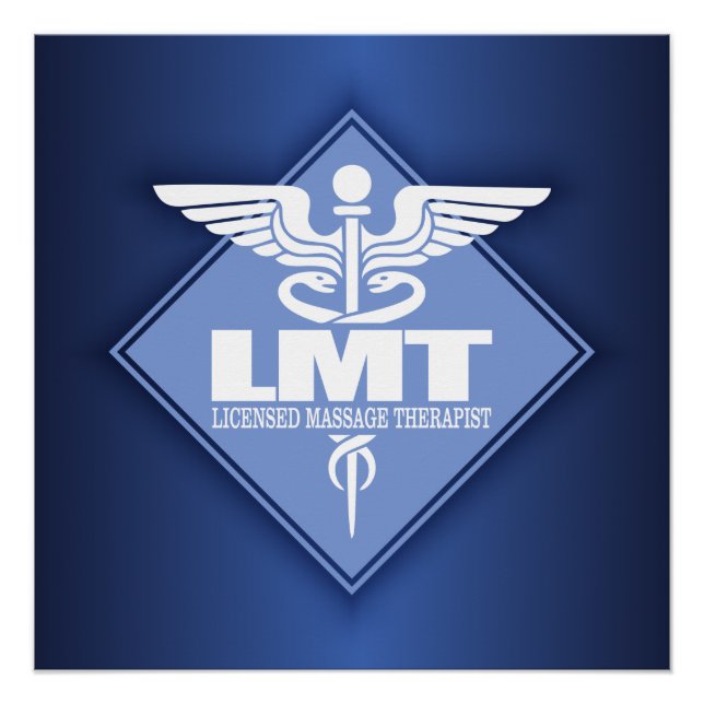 Pôster Terapia de Massagem Licenciada (Frente)