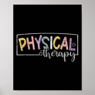 Poster Terapia Física Engraçado Terapeuta Físico Pt Terap
