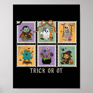 Poster Terapia Ocupacional de Halloween Truque ou Terapia