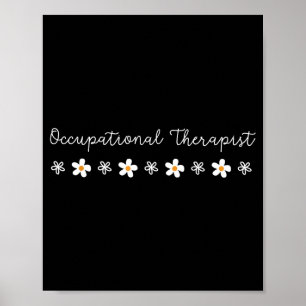 Poster Terapia Ocupacional Flor de Margarida Fofa Terapis