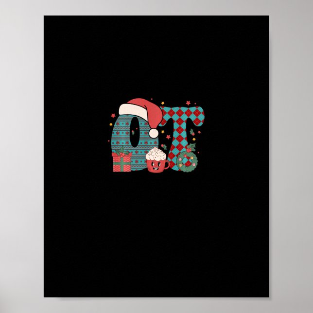 Poster terapia ocupacional natal santa que não tem terapi (Frente)