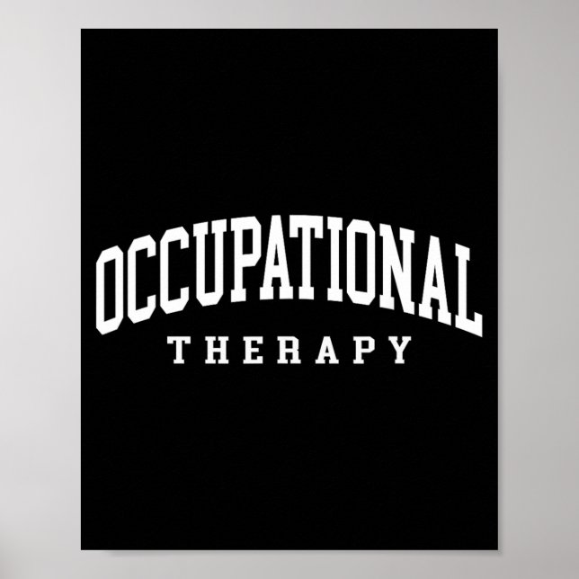 Poster Terapia Ocupacional Pediátrica Ocupacional (Frente)