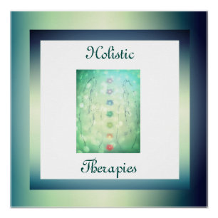 Pôster Terapias holísticas