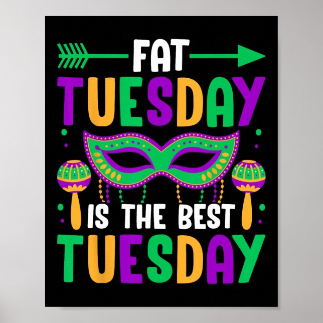 Poster Terça-Feira Gorda É A Melhor Terça-Feira (Frente)