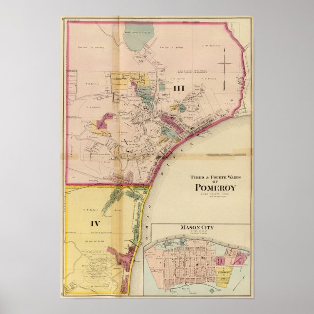 Poster Terceira e quarta alas de Pomeroy (Frente)