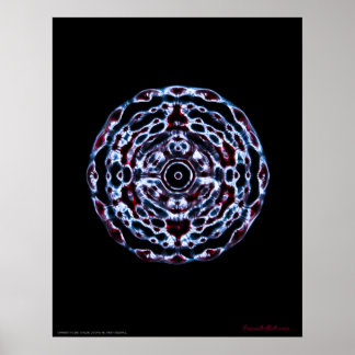 Poster Terceira Frequência de Chacra de Olhos e Coroa