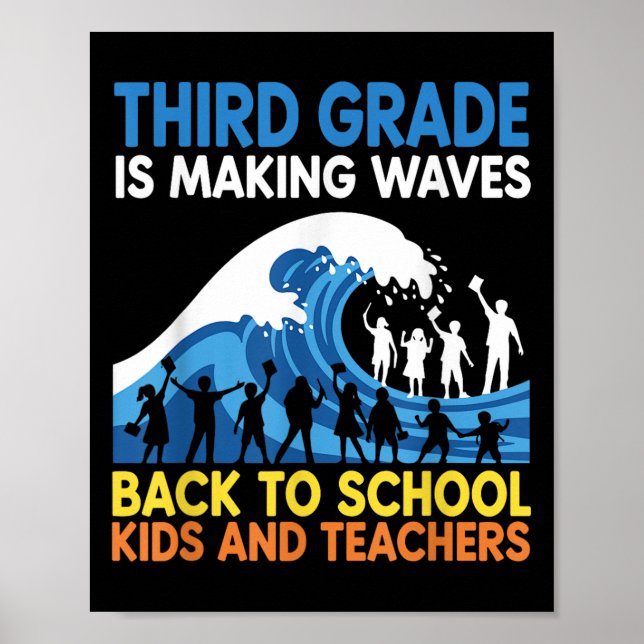 Poster Terceiro Grau: Ondas De Fazer De Volta Para Crianç (Frente)