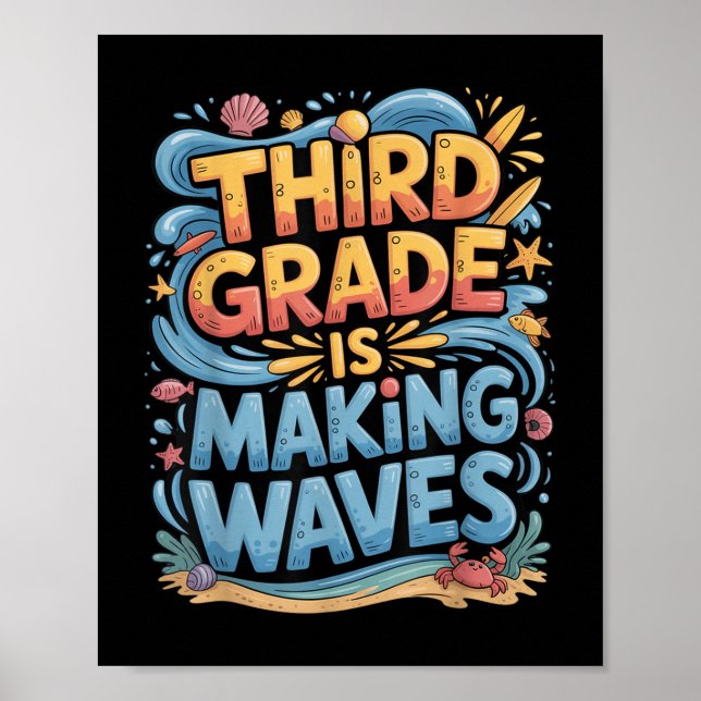 Poster Terceiro Grau: Ondas De Fazer De Volta Para Crianç (Frente)