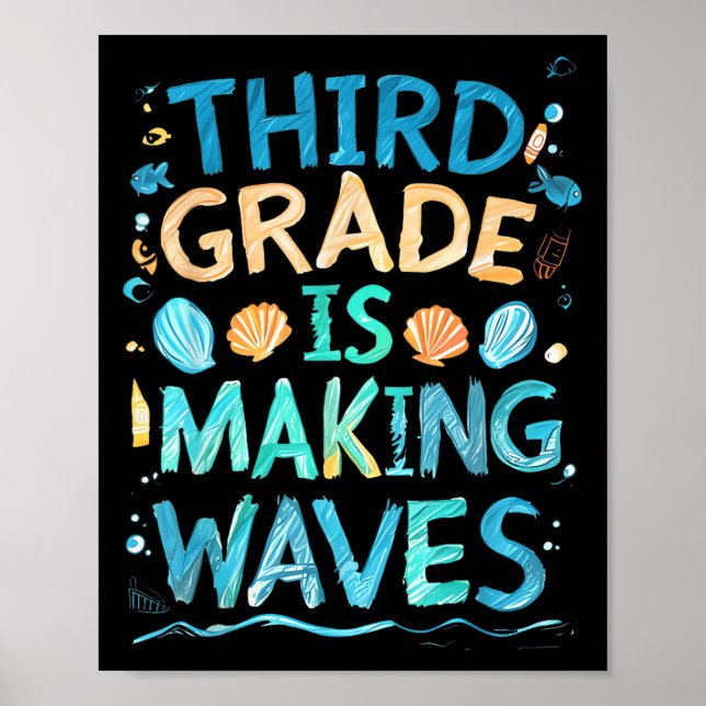 Poster Terceiro Grau: Ondas De Fazer De Volta Para Crianç (Frente)