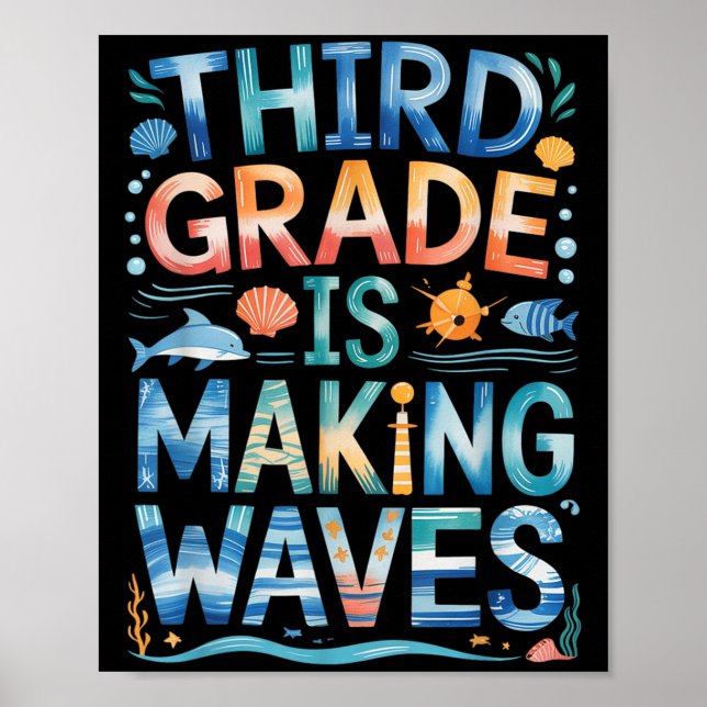 Poster Terceiro Grau: Ondas De Fazer De Volta Para Crianç (Frente)