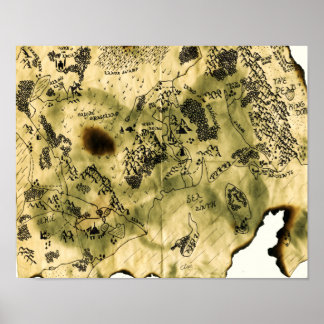 Pôster Terceiro Mapa do Reino Esquecido