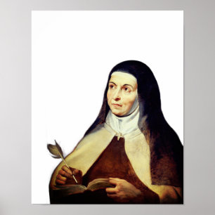 Poster Teresa de Ávila por Rubens