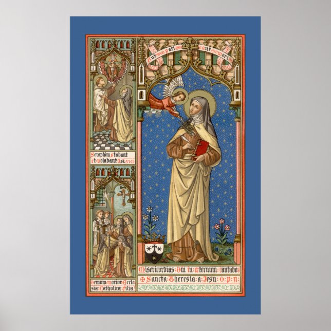 Poster Teresa de Ávila (SAU 28) (Frente)