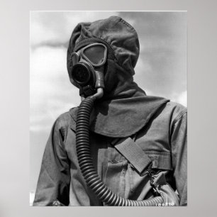 Poster Terno do produto químico de WWII